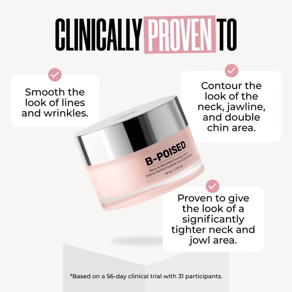 B POISED — MAELY’S COSMETICS NECK & DÉCOLLETAGE FIRMING LOTION — NEW - Picture 2 of 8